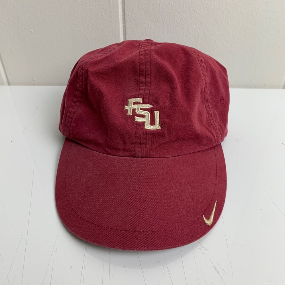 Vintage Nike FSU Hat Florida State University Red Women’s One Size Fits Most